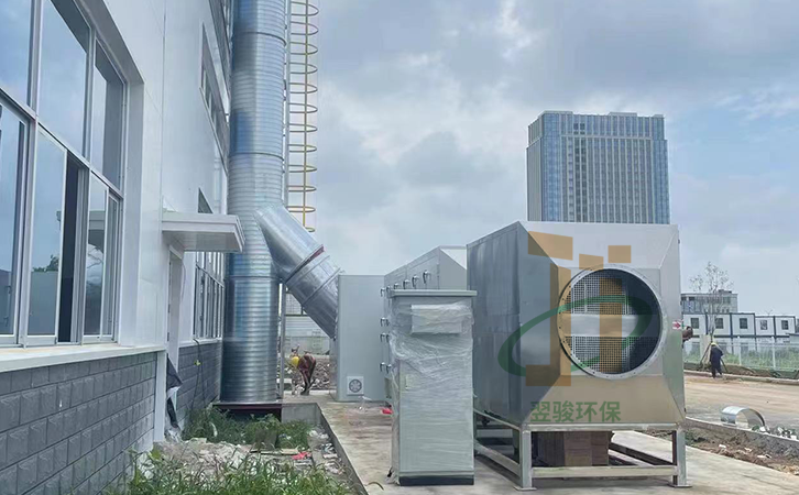 注塑車間廢氣治理環(huán)保工程設計安裝