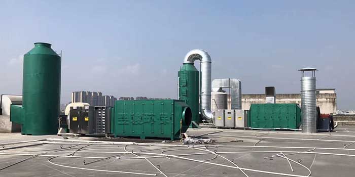 活性炭吸附箱安裝