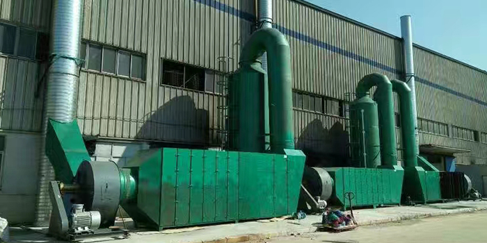 木制品行業噴漆車間廢氣處理工程