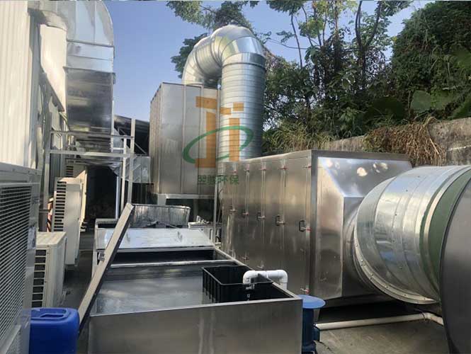 漆霧廢氣處理工程