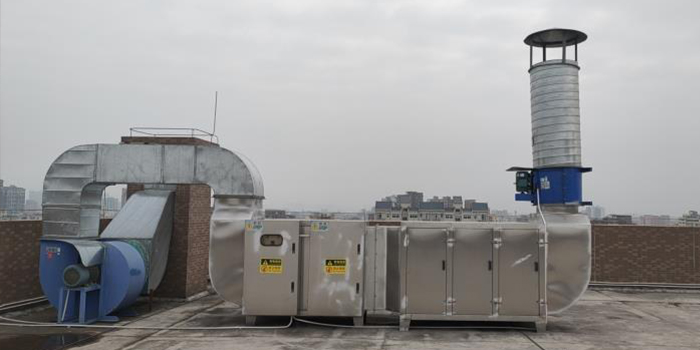 點膠、烘烤廢氣治理設備工程案例